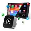 2 в 1 беспроводной автомобильный адаптер CarPlay Android Auto, Carplay AI Box, автоматически подключаемый беспроводной адаптер CarPlay для автомобилей с заводским подключением CarPlay