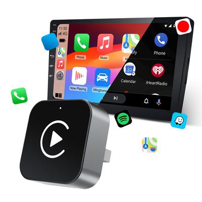 2 в 1 беспроводной автомобильный адаптер CarPlay Android Auto, Carplay AI Box, автоматически подключаемый беспроводной адаптер CarPlay для автомобилей с заводским подключением CarPlay