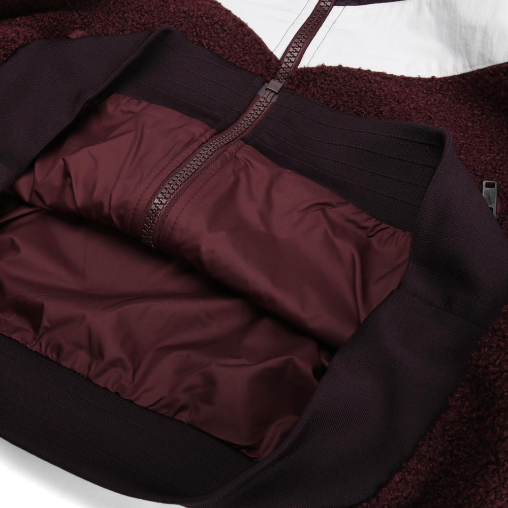 Nike Куртка с капюшоном и молнией Color Block, мужская, красная 930317-659