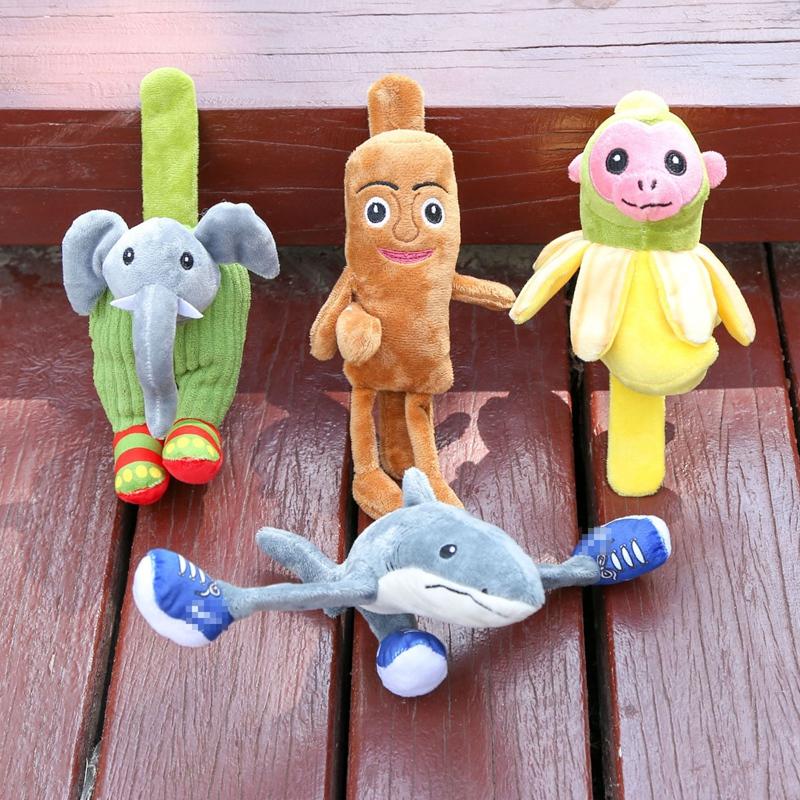 Ai Tungtung Plush Bracelet Tralalerotralala Bombardiro Crocodilo Creative Christmas Gift Plush Children'S Birthday Gift Bracelet