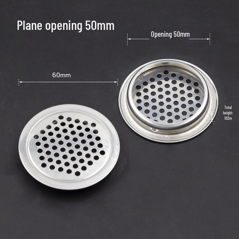 Sukop утолщенная круглая вентиляционная крышка из нержавеющей стали для гардероба и обувных шкафов