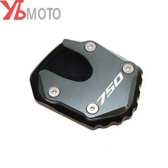 Motorcycle Aluminum Side Stand Extension Pad Kickstand Enlarge for HONDA Forza 750 Forza750 2022 Accessories