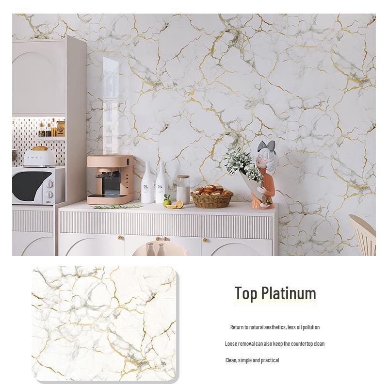 Самоклеящиеся водонепроницаемые утолщенные наклейки для плитки на стену и столешницу для кухни и домашнего декора