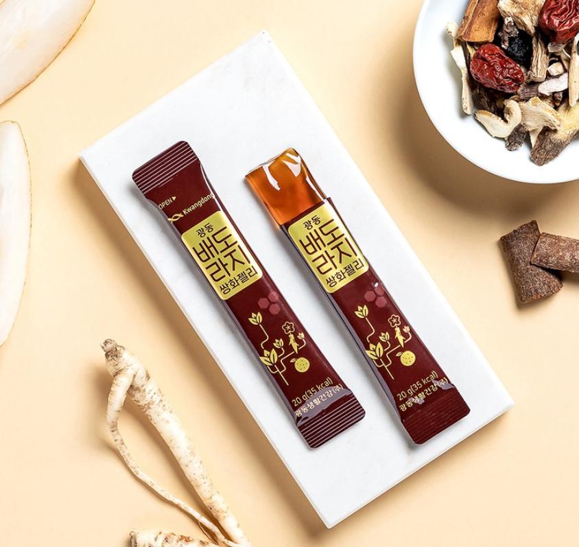 Kwangdong Pear & Bellflower Ssanghwa Jelly 50 Packs, 1kg