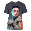 Beauty Body Art Sexy Hot 3D Printed T Shirts Summer Men Causal Tshirt Popular Street Hip Hop O Neck Short Sleeve T-Shirt