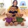 New Style Cute Sweater Bear Plush Toys & Stuffed Animals Plush Soft Teddy Bear Cloth Doll Birthday Gift Kids Toys Pillow