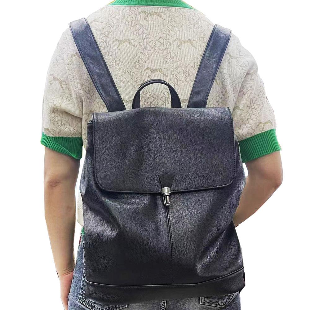 Кожаный рюкзак, женский модный рюкзак с замком против кражи, школьная сумка, черный мягкий рюкзак из воловьей кожи для путешествий