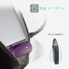 FENIFOX Wireless Bluetooth Mouse, Slim, Compact, Mini Bluetooth Mouse, Wireless, Quiet, Rechargeable (Purple)