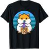 Kawaii Cute Boba Hamster Taro Bubble Pearl Milk Tea T-Shirt T-Shirt