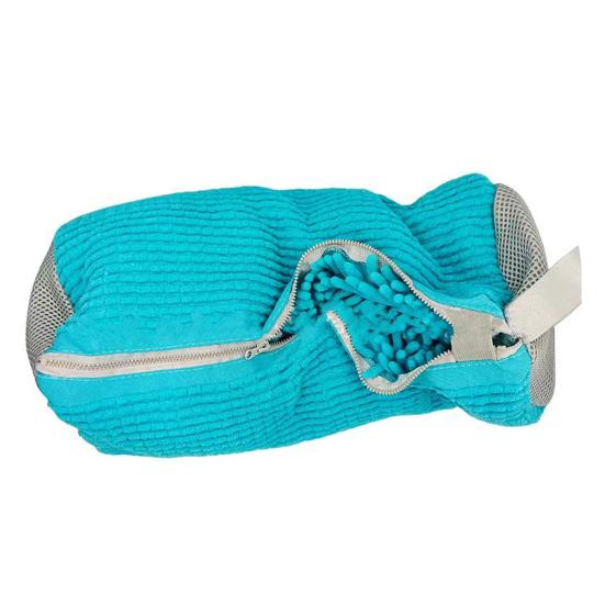 Сумка для мытья обуви Deluvo Нержавеющая молния Универсальная сумка для стиральной машины для обуви Многоразовая удобная в хранении сумка для стирки для ухода за обувью