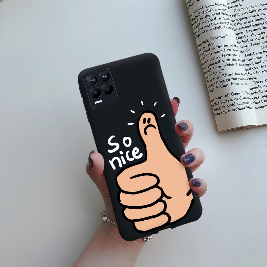 Чехол для Oppo Realme 8 Pro Милый Расписной ТПУ Силикон Ударопрочный Мягкий Задняя Крышка Телефона для Realme 8 Pro Глобальная Версия 6.4" Чехол