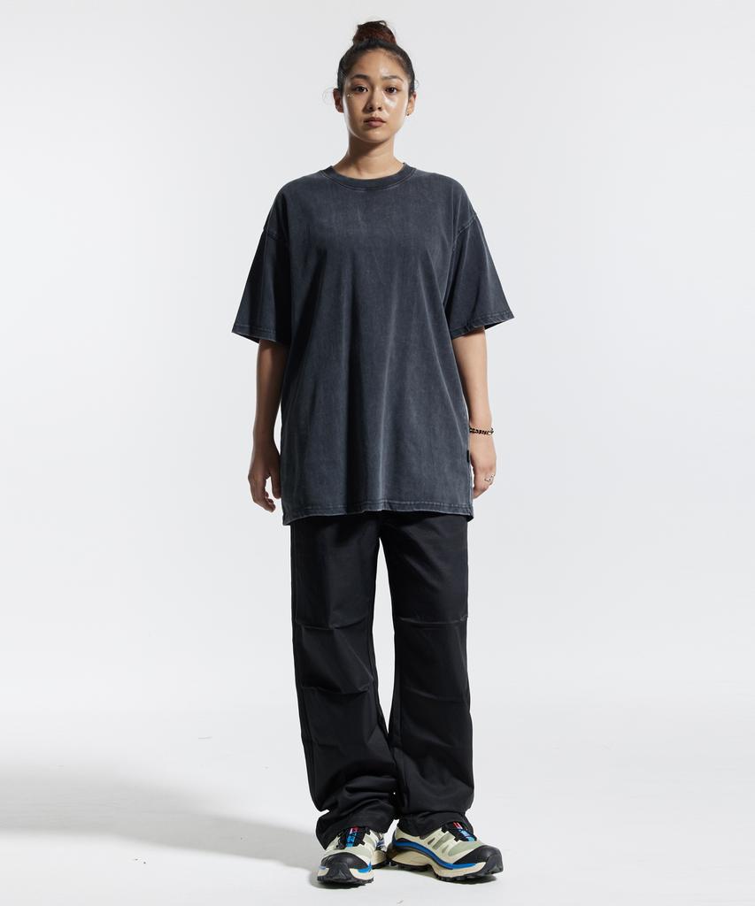 CREAM SODA LAB Oversized Summer Pigment Blank Short Sleeve T-Shirt