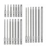 1pc/11pcs/12pcs Professional Screwdriver Bit with Magnetic Tip Designing Hex Shank Drill Bit for Tamper Proof Screws