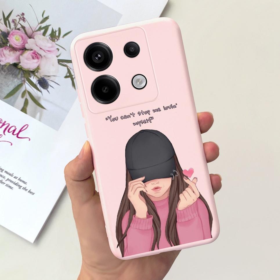 Для Xiaomi Poco X6 Pro 5G Чехол Poco M6 Pro 4G Обложка Цветок Бабочка Гелевый Бампер Coque Мягкий Силикон Fundas Для PocoX6 PocoM6
