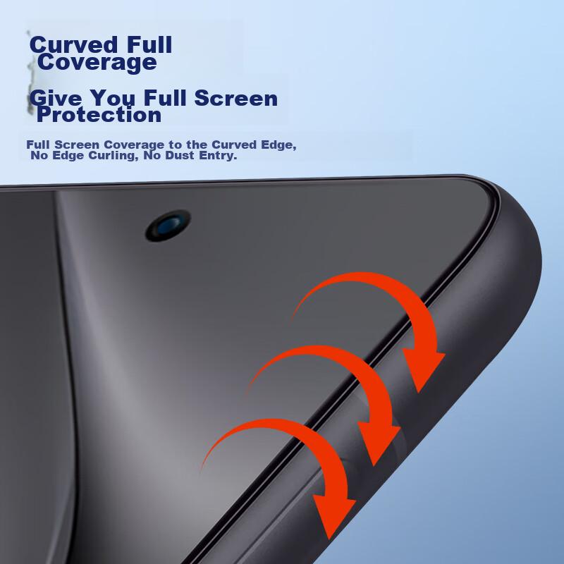 2-Pack Screen Protector for Huawei Pura70Pro/Pro+, P70Ultra, Full Coverage Hydrogel Film for P70pro+, High Definition Ultra-Thin Full Adhesive Film