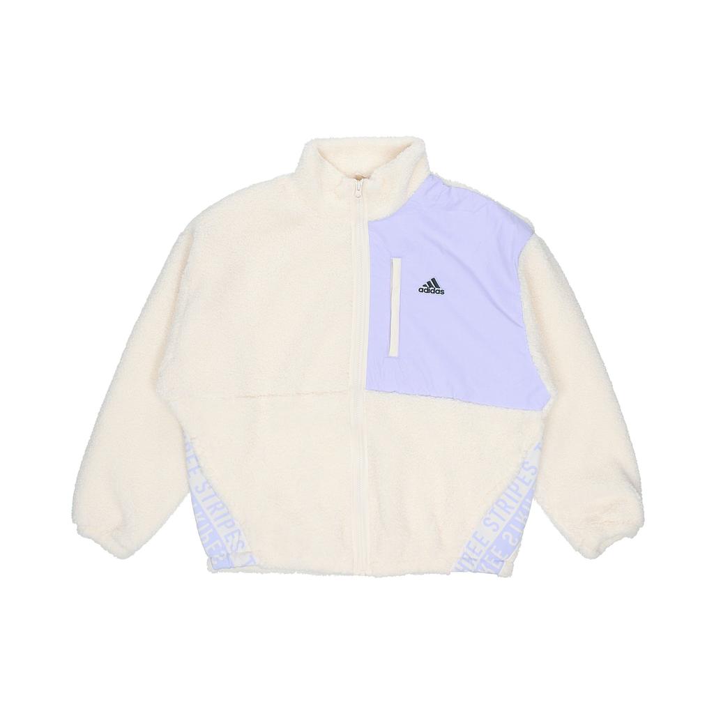 Adidas Boa High Collar Thickened Casual Sport Jacket Women Jacket Off-White HD0363