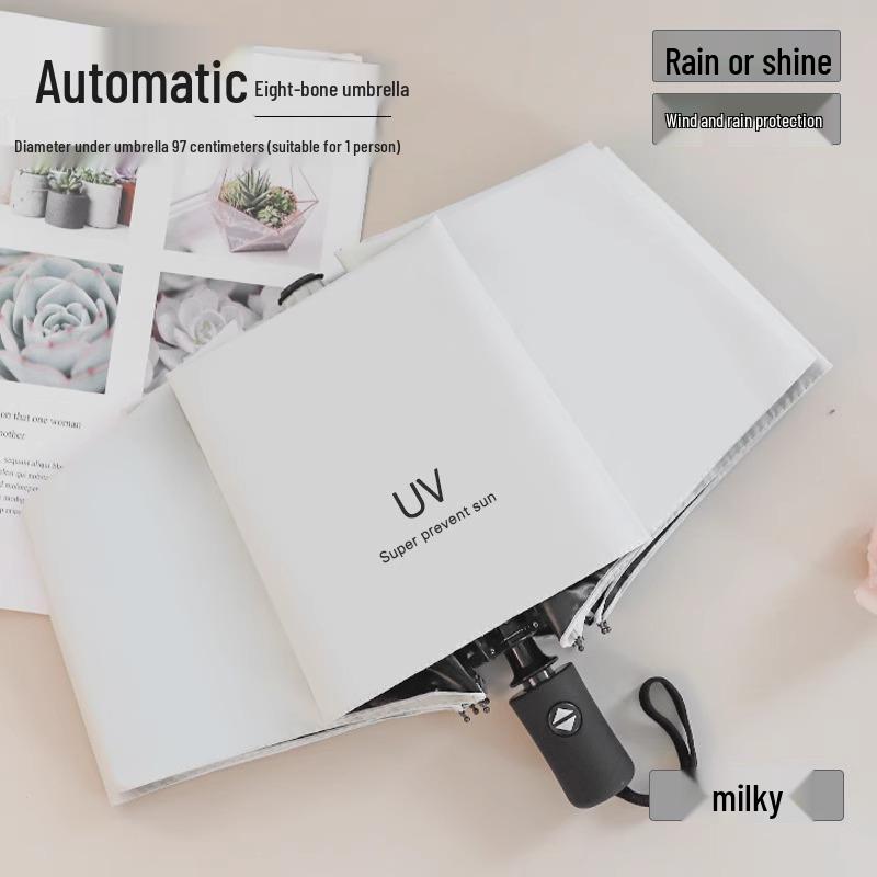 Rain or Shine: Color-Changing Three-Fold UV-Protective Umbrella
