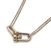 TIFFANY&Co. Фурнитура из стерлингового серебра 925 пробы Двойное звено Подвеска Аксессуары Ожерелье Стерлинговое серебро 925 пробы