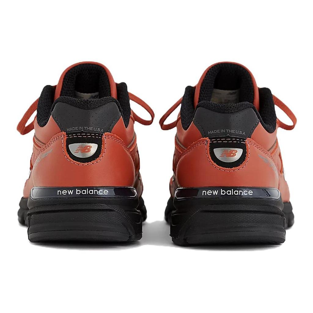 New Balance Teddy Santis x 990v4 Сделано в США Красное дерево Черные мужские кроссовки Красные U990RB4