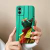 Чехол для Samsung Galaxy A05 A05S Милый Дизайн Полная Защита Funda Для Samsung A 05 Мягкий Жидкий Силикон Задняя Крышка Телефона Coque