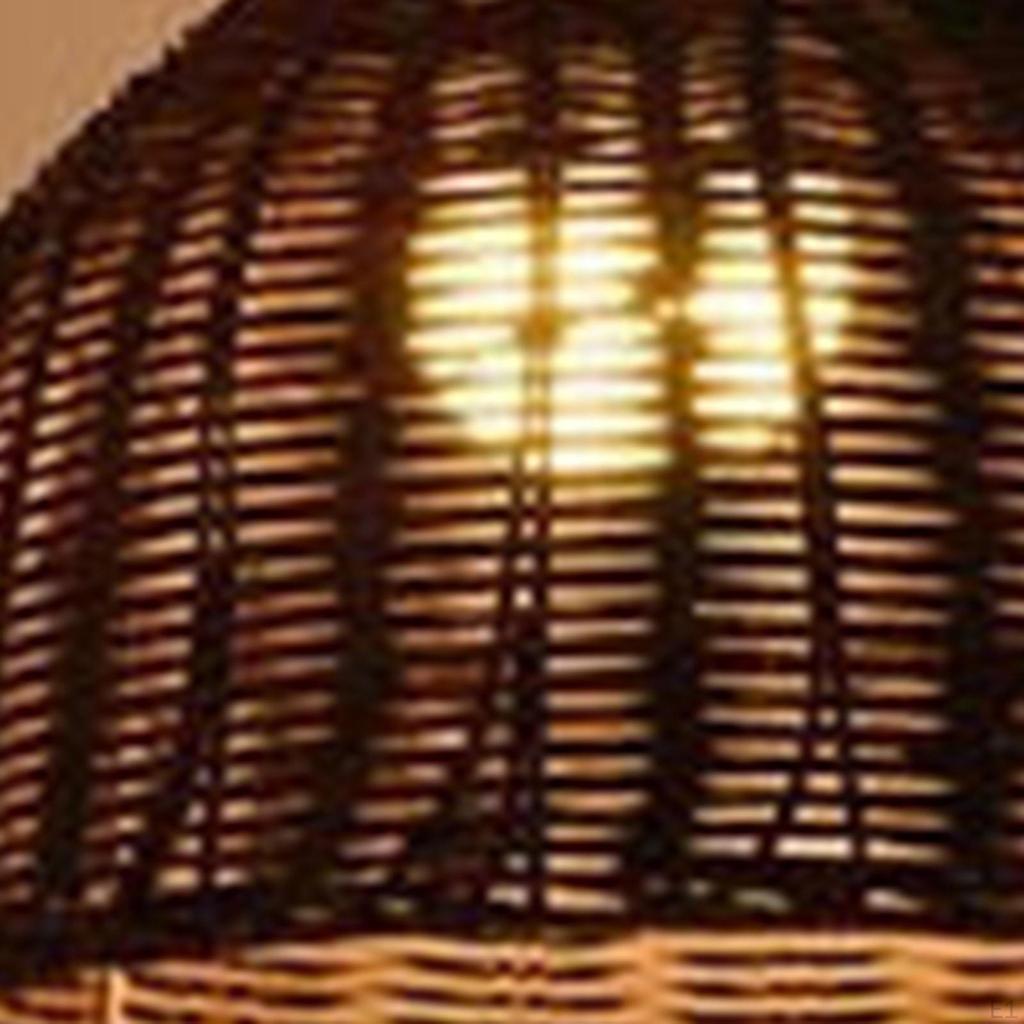 Подвесной светильник, Потолочный люстра E27, Ручная работа, плетеный, для столовой