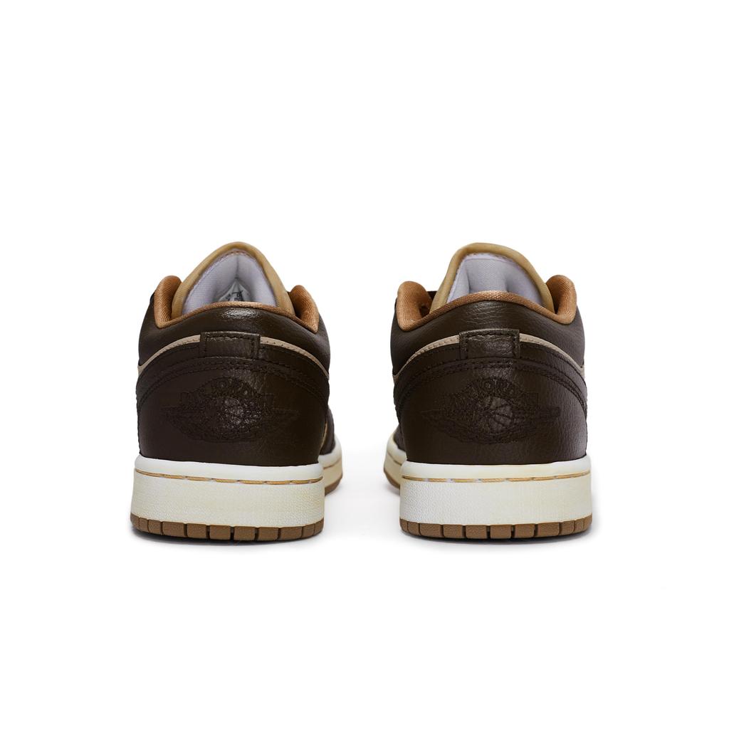 Jordan Air Jordan 1 Vintage Basketball Shoes Women's Low Top Coffee FJ3453-200(Team80-S-BOX)