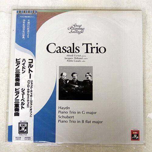 LP Record CORTOT THIBAUD CASALS HAYDN Casals Trio Haydn Piano Trio In G M TOJE7718 EMI 1992 Japan Obi Classical Used