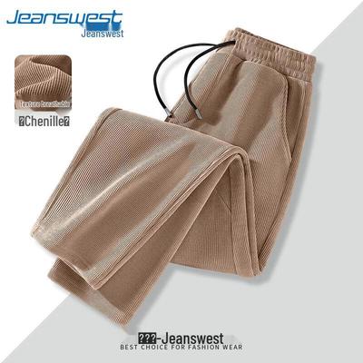 Мужские прямые брюки из велюра Jeanswest
