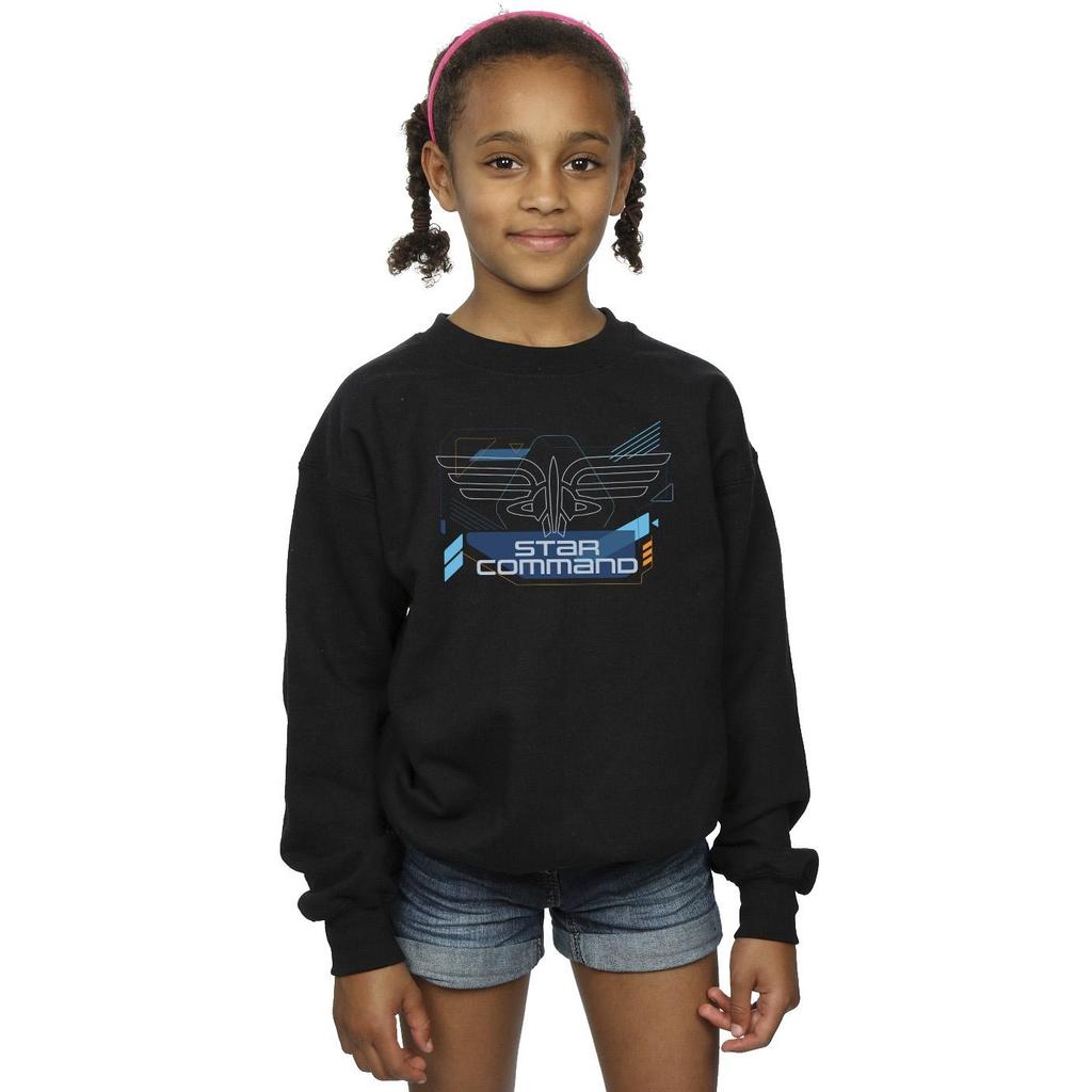 Disney Girls Lightyear Star Command Icons Sweatshirt