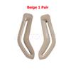 Beige/Gray Left Right Seat Belt Retractor Guide Ring Belt Selector Gate Seat Belt Trim Cover For Volvo S80 V70 XC90 39885877