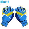 Детские вратарские перчатки для защиты рук, противоударные, из полиуретана, для футбольных тренировок, противоскользящие, износостойкие, спортивные аксессуары