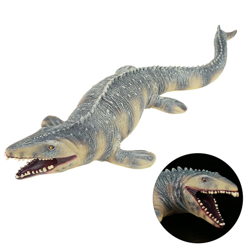 45CM Realistic Mosasaurus Dinosaur Animal Model Figure Kids Toys Christmas Gift