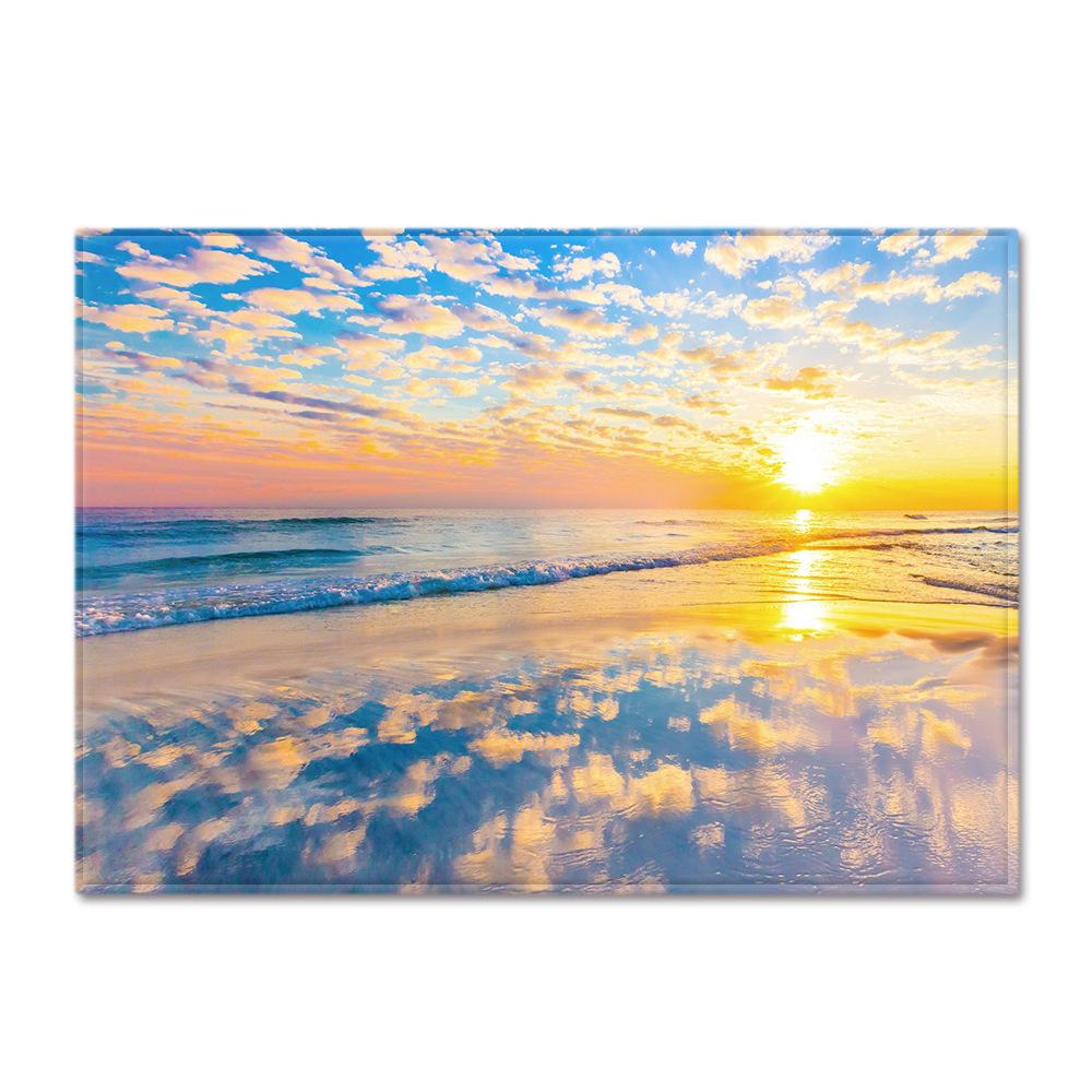 Scenic Carpet Feather Wind Bedroom Floor Mat