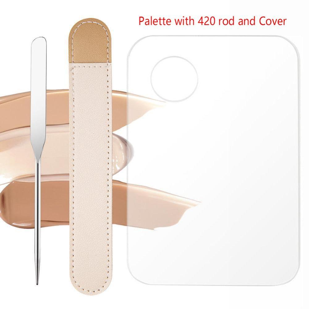 Accessories Makeup Mixing Palettes Make Up Palette Cosmetic Spatula Tool Makeup Spatula Korean Set