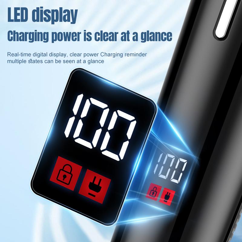 Мужская машинка для стрижки волос 5 в 1 многофункциональная электрическая машинка для стрижки волос в носу бритва бритва набор бритв