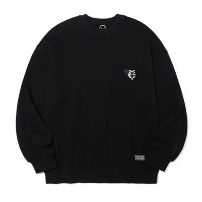 Свитшот EIGHTVOLUME Ev T Patch большого размера (черный)