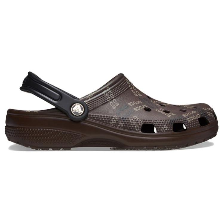 Crocs Eva Модные Удобные Клоги Унисекс Обувь Коричневый 210806-21Q