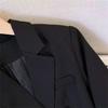 Осенняя Мода Темпераментный Костюм Пиджак Женский Комплект Брюки Белый Черный Весна