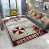 3D Game R-RESIDENT Game E-EVILs Movie Carpet Rug Art for Room Decor Bedroom Home Sofa Gift Kids Area Rug Non-slip Floor Mat