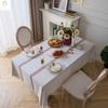 Geometric Tablecloth Anti-slip Dustproof Rectangular Dining Table Cloth Coffee Mat American Nordic Style