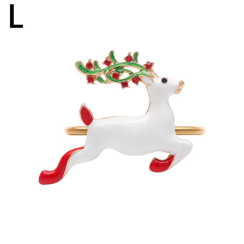 1 шт. Горячий сплав рождественский держатель для салфеток свадебное мероприятие сувенир держатель для салфеток кольцо для салфеток мода