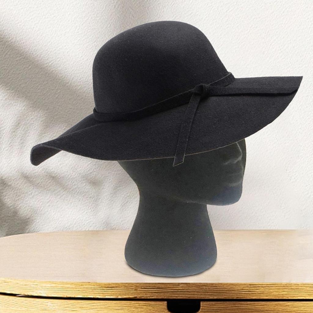 Durable Mannequin Head Foam Black Velvet Mannequin Manikin Head Wig Display Cosmetology Beauty Display Model Styling Tools