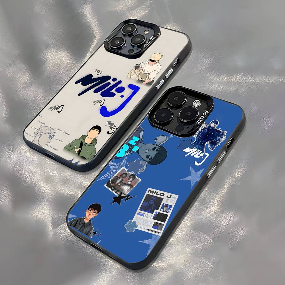 Singer Milo j For Black Candy Matte Cover iPhone 17,16,15,14,13,12,11,Mini,Pro,E,SE4,XS,MAX