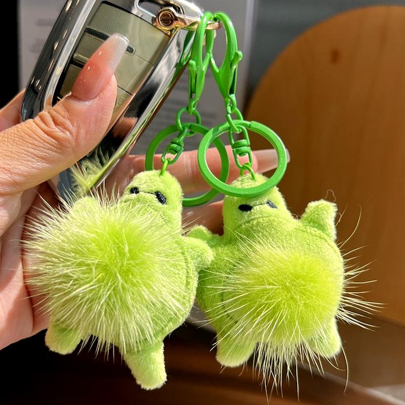 1 шт. мультяшная модная маленькая черепаха кукла брелок мягкая плюшевая сумка подвеска игрушка брелок автомобильный брелок