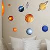 Starry Sky, Planet Star, Fluorescent Sticker for Children's Bedroom Decoration, Moon PVC Adhesive, Night Light Sticker Wall Sticker