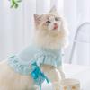 Ins Wind Dog Clothes Summer Ribbon Bow Than Bear Vest Cat Breathable Thin Pet Bipedal Clothing