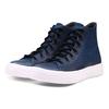 Converse Comfortable Versatile High-Top Skate Shoes Unisex Sneakers Blue Black 158841C