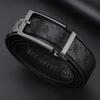 Belt Men'S Automatic Buckle Light Leather Belt Casual Business Belt