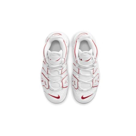 Nike Air More Uptempo Low Белый/Красный 2021 - DJ5988-100
