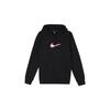 Nike Мужская толстовка с вышитым логотипом граффити, черная BV8733-010